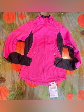 Pearl Izumi Womens Run Ride 365 Cycling Jacket Size XS Pink Purple Full Zip NEW